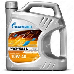 GAZPROMNEFT 10w-40 premium l масло моторное полусинтетика sl/cf 4л