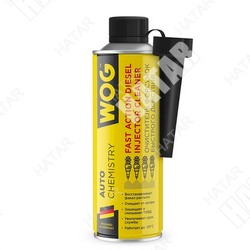 WOG Очиститель форсунок 335мл в дизель на 40-50л, с насадкой 335мл