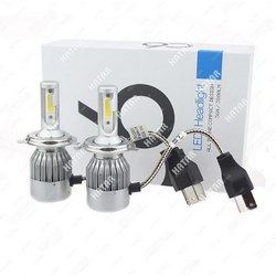 LED HEADLIGHT H4 c6 светодиодная лампа 2шт