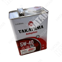 TAKAYAMA 5w40 adaptec масло моторное a3/b4 sn/cf синтетика 4л