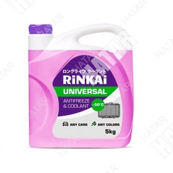 RINKAI Антифриз g12++ universal pink розовый -50с 5кг