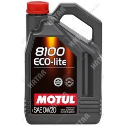 MOTUL 0w20 8100 eco-lite моторное масло синтетика sp-rc/sn+/gf-6a/gf-5 4л
