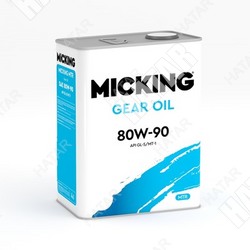 MICKING 80w-90 gear oil масло трансмиссионное gear oil gl-5/mt-1 4л