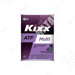 KIXX Atf multi жидкость трансмиссионная для акпп универсальная синтетика 4л металл