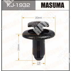 MASUMA Клипса автомобильная