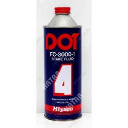 MIYACO Тормозная жидкость dot4, 0,5л