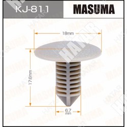MASUMA Клипса автомобильная