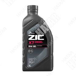 ZIC X7 diesel 5w-30 моторное масло синтетика cf / sl acea a3/b3, a3/b4 1л
