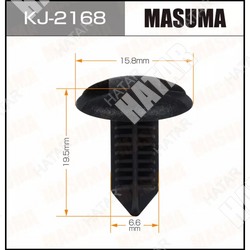 MASUMA Клипса автомобильная