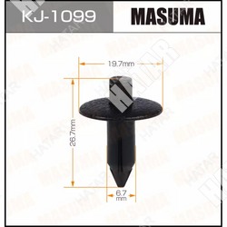 MASUMA Клипса автомобильная