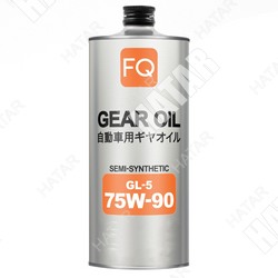 FQ 75w90 gear semi-synthetic масло трансмиссионное gl-5 1л