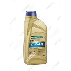 RAVENOL 0w40 ssl моторное масло синтетика sn/cf a3/b4 1л