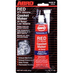 ABRO Герметик прокладок red gasket maker красный 85г