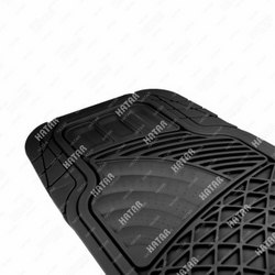 CARFORT rovers 9 коврики а/м термопласт, к-т 4шт. black