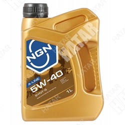 NGN 5w40 synt-s a-line масло моторное полусинтетическое sl/cf, a3/b4 1л
