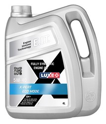 LUXE 5w40 масло моторное x-pert синтетика sn+/cf, a3/b4 4л