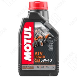MOTUL 5w40 atv power 4t масло квадрациклетное синтетика sn/sm/sl/sj 1л