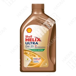 SHELL 0w20 helix ultra sp масло моторное, синтетика,sp/c5 1л