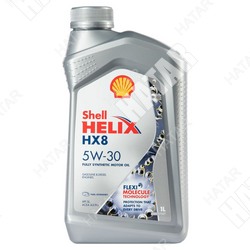 SHELL 5w30 helix hx8 synthetic масло моторное, синтетика,sn/cf/a3/b4 1л