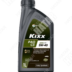 KIXX 5w40 pao 1 масло моторное синтетика, c3, sn, 1л