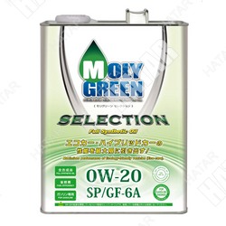 MOLY GREEN 0w-20 moly green selection cинтетическое моторное масло sp/gf-6a 4л