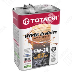 TOTACHI 5w20 hyper eco drive масло моторное,синтетика, sp/rc/gf-6a 4л