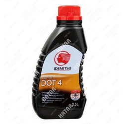 IDEMITSU Тормозная жидкость dot4, 0,5л