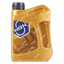 NGN 75w90 масло трансмиссионное синтетическое 75w90 gl-4/gl-5 1л
