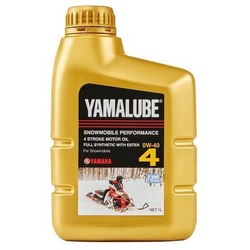 YAMAHA 0w40 yamalube snowmobile performance 4stroke oil моторное масло для 4-тактных двигателей снегоходов синтетическое с эстерами sl 1л