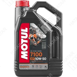 MOTUL 10w50 7100 4t моторное масло для 4-х тактных мотоциклов синтетика sn/sm/sl/sj/sh/sg 1л