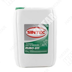 SINTEC Антифриз euro g11 силикатный -40 10кг зеленый