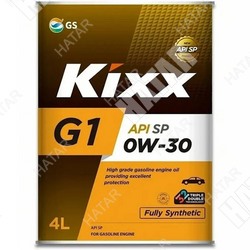 KIXX 0w30 g1/gx7 масло моторное бензиновое синтетика, sp 4л металл