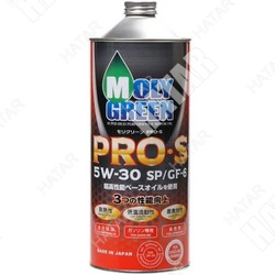 MOLY GREEN 5w-30 pro s cинтетическое моторное масло sp/gf-6a/cf 1л