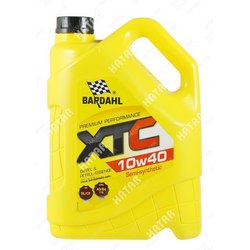 BARDAHL 10w40 xtc sn/cf 4l полусинт. моторное масло