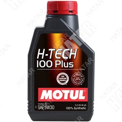 MOTUL 5w30 h-tech 100 plus моторное масло синтетика sp 1л