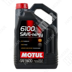 MOTUL 5w30 6100 6100 save-nergy моторное масло синтетика sl, a5/b5 4л