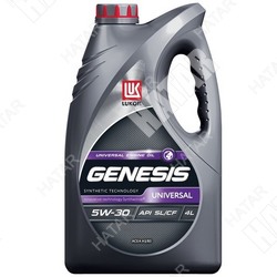 ЛУКОЙЛ 5w30 genesis universal масло моторное,полусинтетика, sn/cf 4л