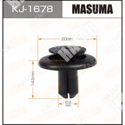 MASUMA Клипса автомобильная