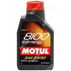 MOTUL 5w30 8100 eco-nergy моторное масло синтетика sl/cf 1л