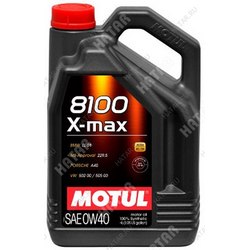 MOTUL 0w40 8100 x-max моторное масло синтетика sn, a3/b4 4л