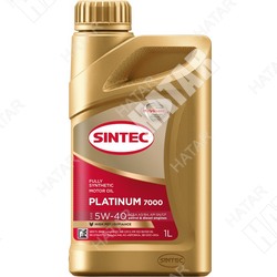 SINTEC 5w40 platinum 7000 масло моторное, синтетика, sn/cf, a3/b4 1л