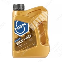 NGN 5w-40 gold a-line масло моторное синтетическое sn/cf, a3/b4 1л