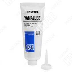 YAMAHA Sae 90 yamalube outboard gear oil масло трансмиссионное для редукторов лодочных моторов минеральное gl-4 350мл