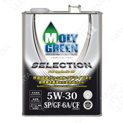 MOLY GREEN 5w-30 selection cинтетическое моторное масло sp/gf-6a/cf 4л