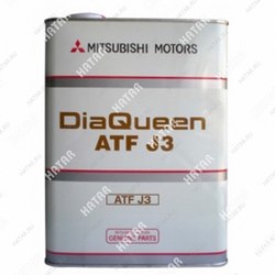 MITSUBISHI Diaqueen atf fluid j3 жидкость для акпп 4л