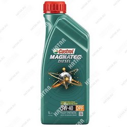 CASTROL Magnatec diesel 5w40 dpf масло моторное синтетика sn/cf c3 1л