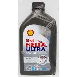 SHELL 5w30 helix ultra ect c3 масло моторное, синтетика,sn 1л