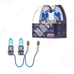 AVANTECH Лампа высокотемпературная h3 12v 55w 100w 5000k, комплект 2 шт.