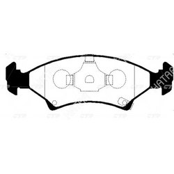 CTR Колодки ctr ckkk-4