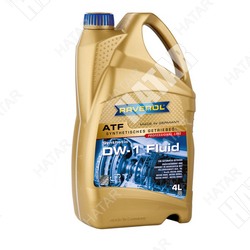 RAVENOL Масло трансмиссионное atf dw-1 4л синтетика